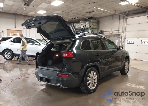 2015 Jeep Cherokee Limited z USA, uszkodzony, nr VIN 1C4PJMDS4FW646291